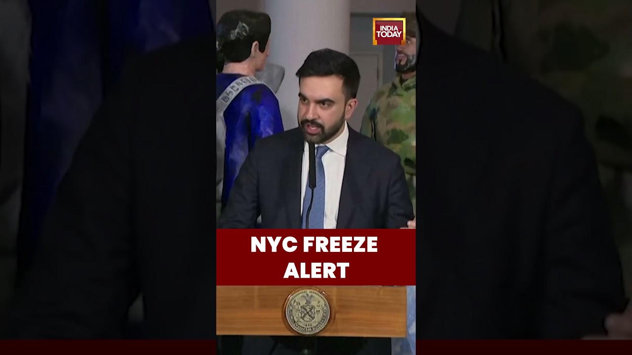 Mayor Mamdani Warns New Yorkers About Freezing Weather 