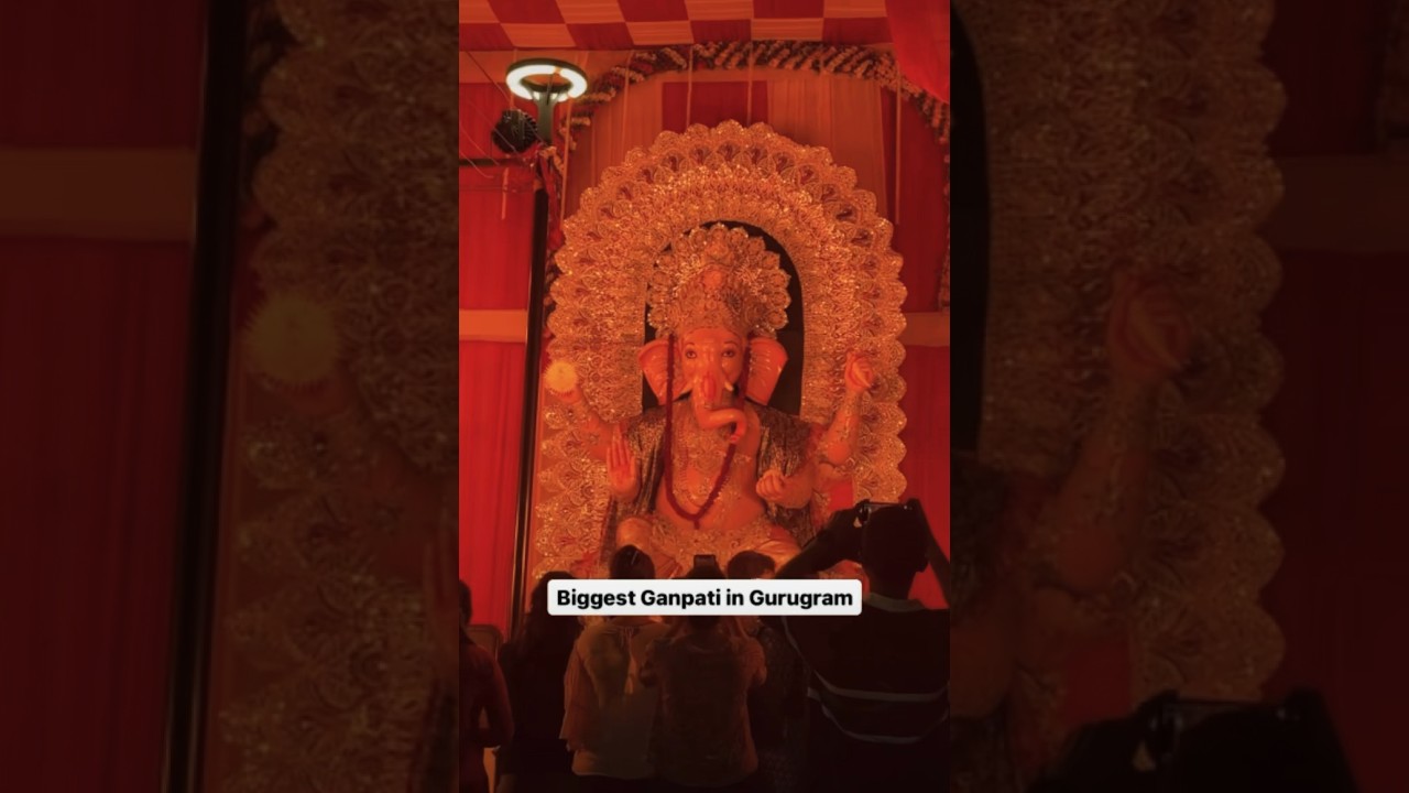 Biggest Ganpati Pandal in Gurugram 