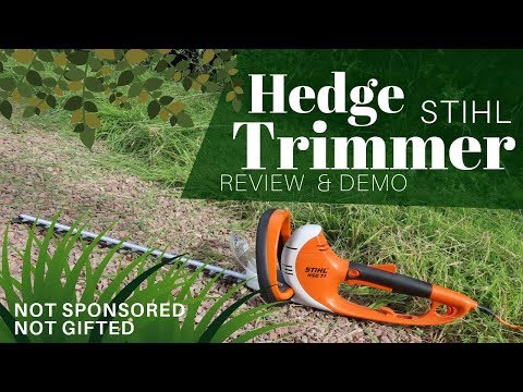 Stihl HSE 71 Hedge Trimmer Review: Maintaining Our Country Hedgerow