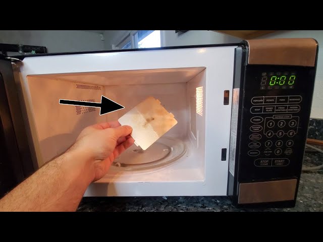 What's this peeled silver sheet thing inside my microwave? :  r/whatisthisthing