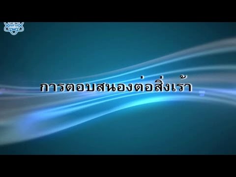 การตอบสนองต่อสิ่งเร้า วิทยาศาสตร์ ป.1