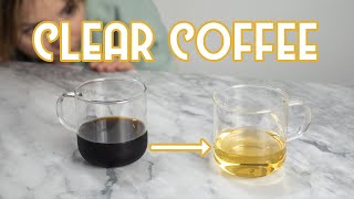 How to Make Clear Clarified Coffee