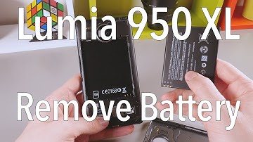 Microsoft Lumia 950 XL - How To Remove The Battery