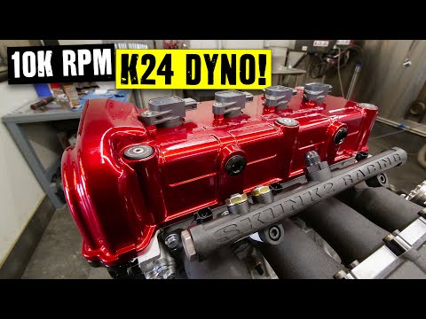 Revving our Honda K24 to 10,000rpm, it Sounds INSANE