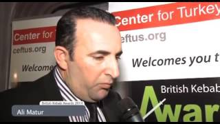 British Kebab Awards 2014 Ali Matur