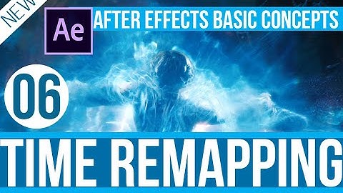 6. After Effects CC Basic Concepts | Time Remapping | How to Slow your Videos | Urdu Hindi