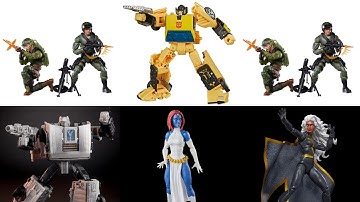 New Target Geek Out figures Marvel Legends, Transformers GiJoe Classified preorder at Titan Toyz