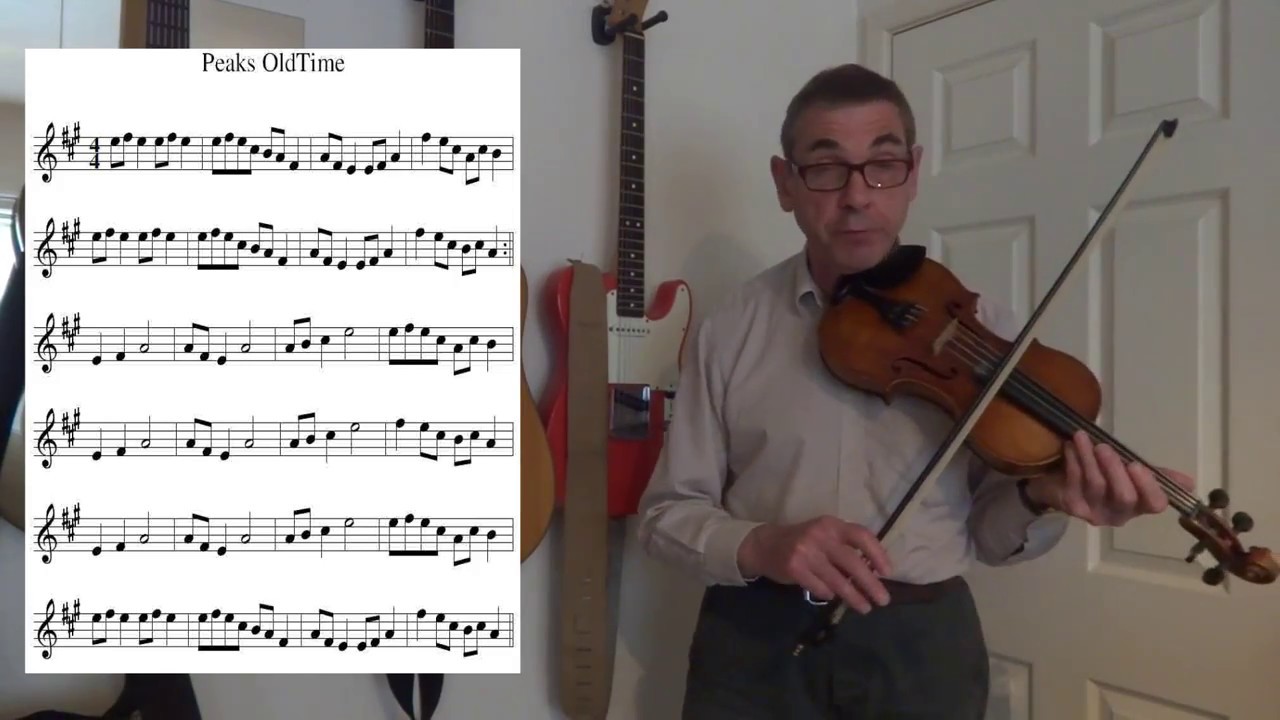 Peak S Old Time Fiddle A Lesson In Playing An Old Time Fiddle Tune Youtube