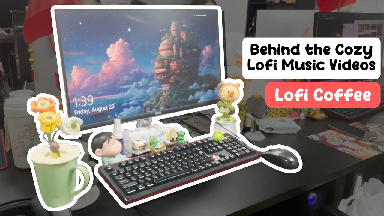 ⁣Behind the Cozy Lofi Music Video 🥰 ~ Lofi Coffee ☕