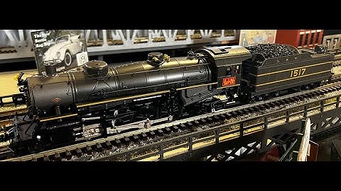 MTH releases their Premier Mikados and they feature whistle steam - here