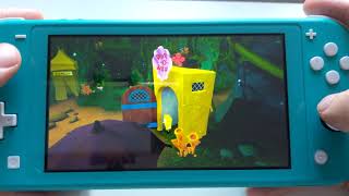 Spongebob: Battle for Bikini Bottom Rehydrated - Switch Lite Gameplay Kelpforest