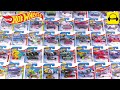 ホットウイール 開封ASMR フォード、ポルシェ、ホンダ、日産、ダッジ、フォルクスワーゲン、ジープやキャリアカーなど50台