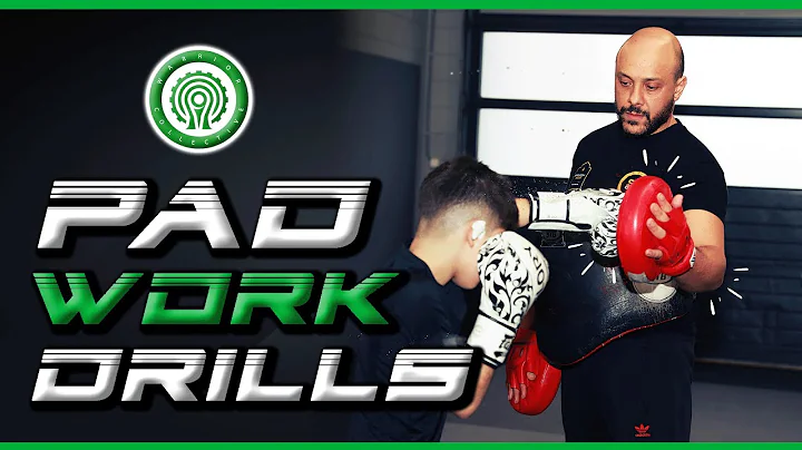 Dutch Kickboxing Training - Pad Work Drills with Said El Badaoui