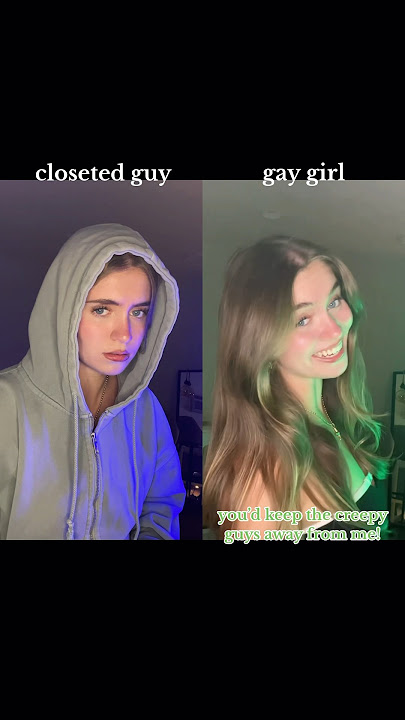 #pov the gay girl makes the closeted guy an offer so they can be more comfortable at school
