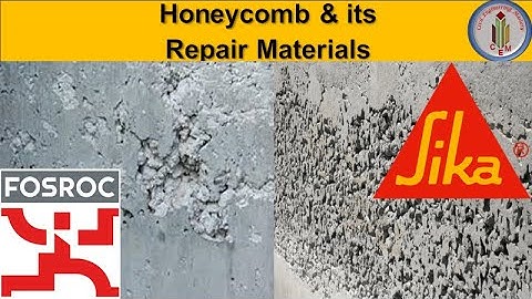 Honeycomb in Concrete and its repair materials | How to repair honeycomb in concrete | Fosroc & Sika