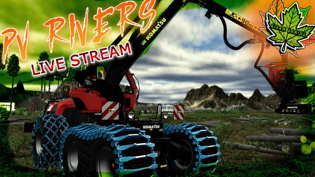 🌳 Deep in the Woods: Logging & Forestry on PV Rivers 4x FS25 - YouTube
