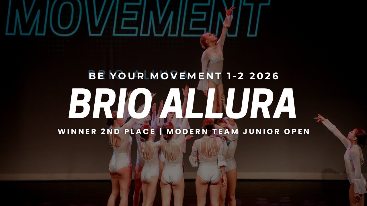 BRIO Allura | 2nd place | Modern Team Junior OPEN | BYM 1-2-2026 Oosterhout
