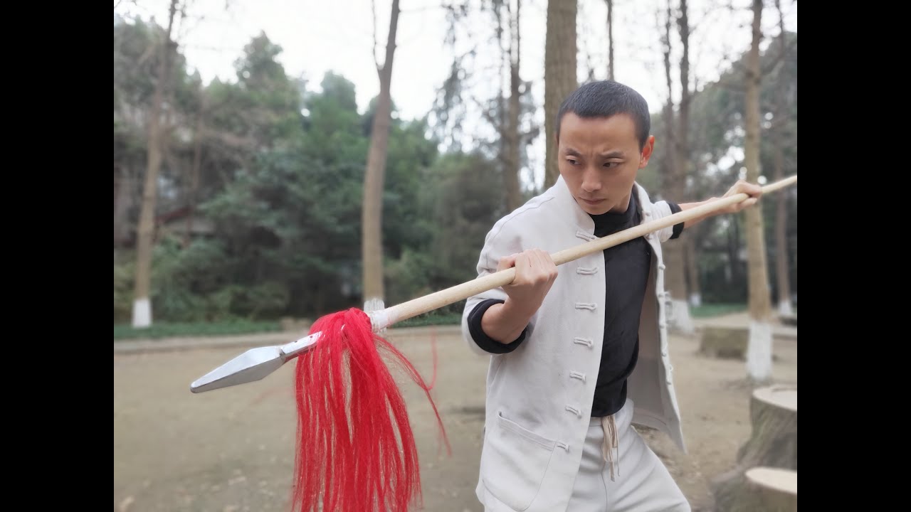 Kung Fu, Chinese martial art Qiang（枪） Practicing weapons YouTube