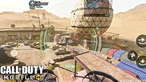 Drone-view of NEW COD Mobile DOME Map (in Highest Graphics Settings)