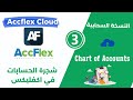 شجرة الحسابات COA في Accflex Cloud 