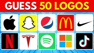 Guess the Logo in 5 Seconds Quiz | 50 Famous Logos | Logo Quiz