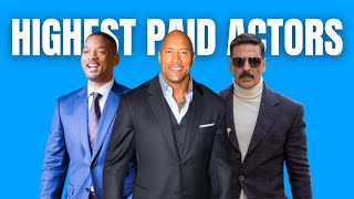Top 10 Highest paid Actors of 2020 and their Networth