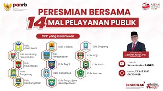 Peresmian Bersama 14 Mal Pelayanan Publik screenshot 4