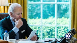 Since Biden has taken office the US gives more than 3  billion in aid to Ukraine