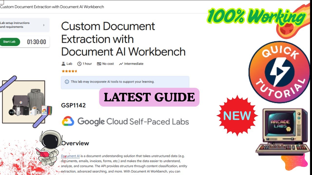 Custom Document Extraction with Document AI Workbench #GSP1142 # ...