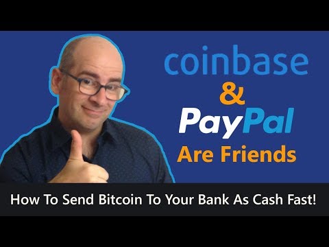 How To Convert Your Bitcoin To Cash Fast Using Coinbase And Paypal - 