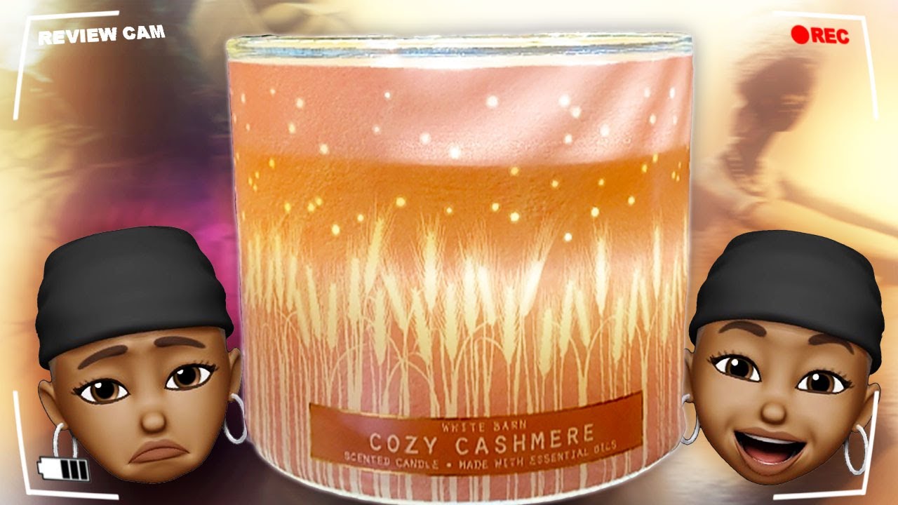Bath & Body Works Candle Review COZY CASHMERE (Fall 2020) YouTube