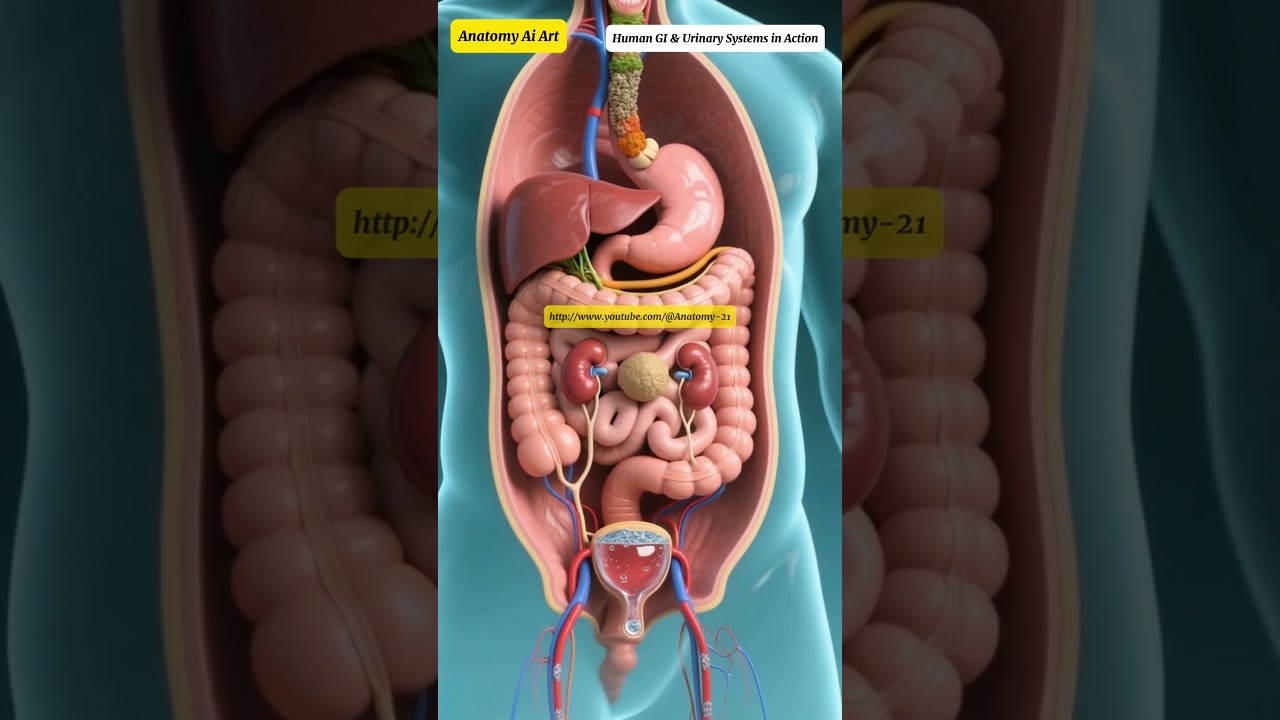 Human GI & Urinary Systems in Action 