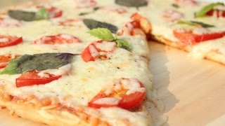Вегетарианская пицца маргарита Вегетарианская пицца маргарита