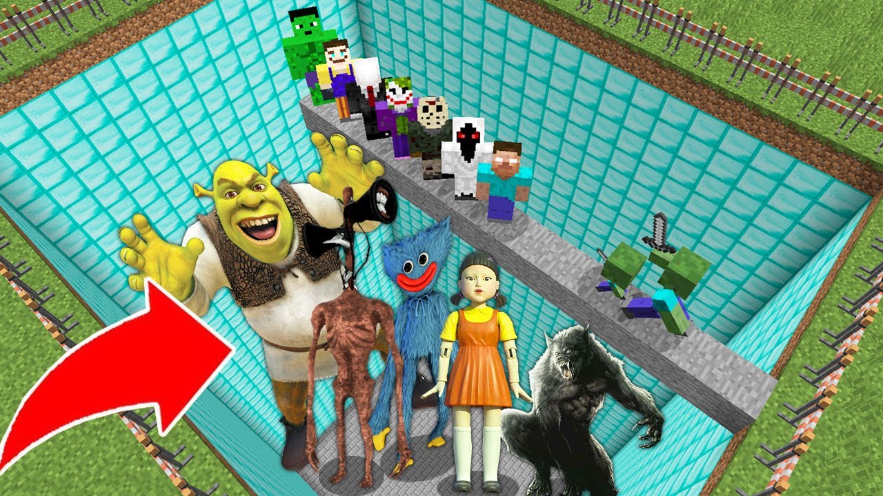 ÖLÜRSEN ESRARENGİZ ÇUKURUNA DÜŞERSİN 😱 – Minecraft