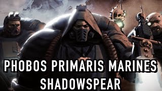 Phobos Primaris Marines Shadowspear Stats Unveiled Warhammer 40K
