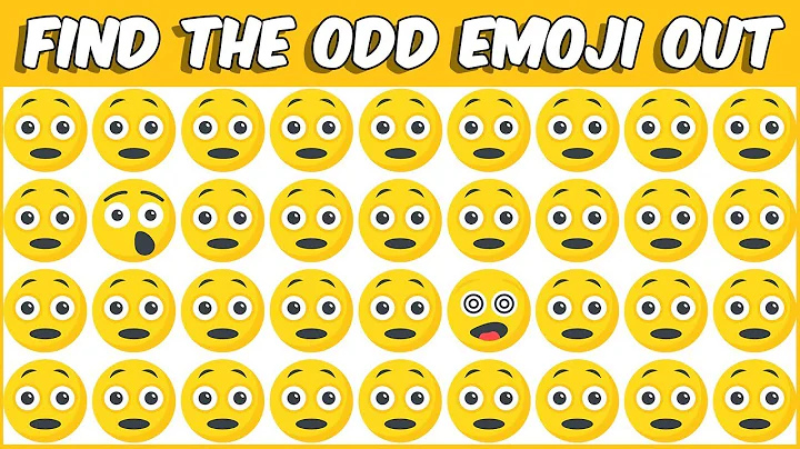 Find The Odd Emoji Out | Emoji Puzzle #shorts