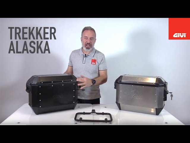 Top Case moto MONOKEY GIVI Trekker ALASKA 44 litres aluminium