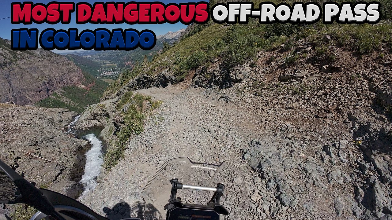 Aprilia Tuareg 660 Crushes Colorado's Most Dangerous Off-Road Pass | Black Bear Pass Full Descent