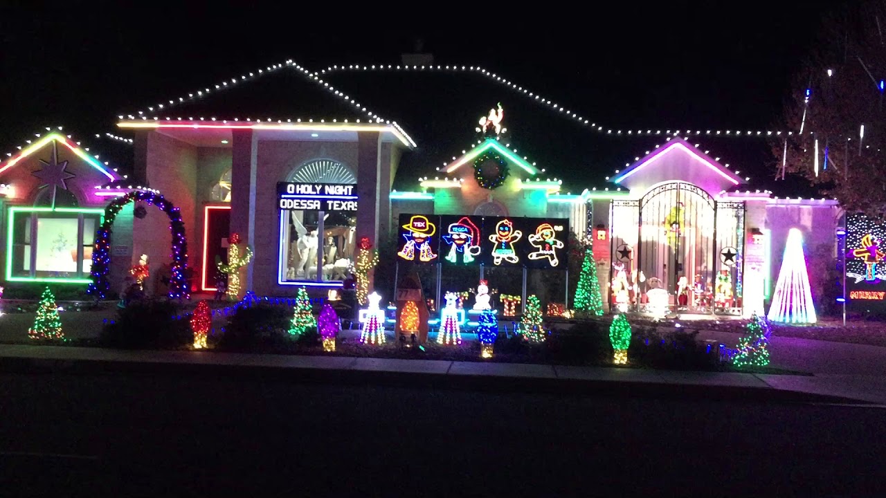 Shiloh Road Lights 2017 Odessa, Texas YouTube