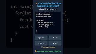 Interview Question While loop #15 | C++ Programming #placement #shorts #coding #tricky #logic #loop