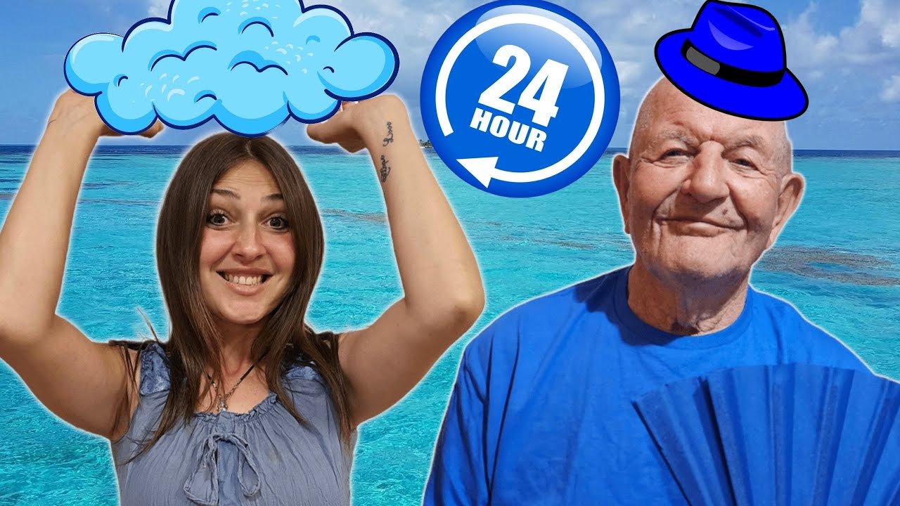 24h ŽIVIM SA DEDOM U PLAVOJ BOJI