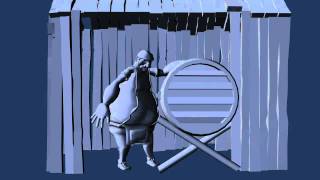 Some animations and tests made to find rigging mistakes
