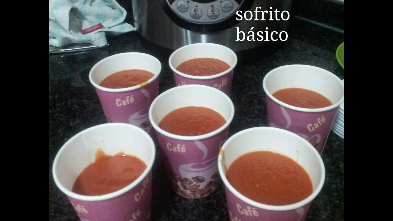 Sofrito básico en Thermomix YouTube