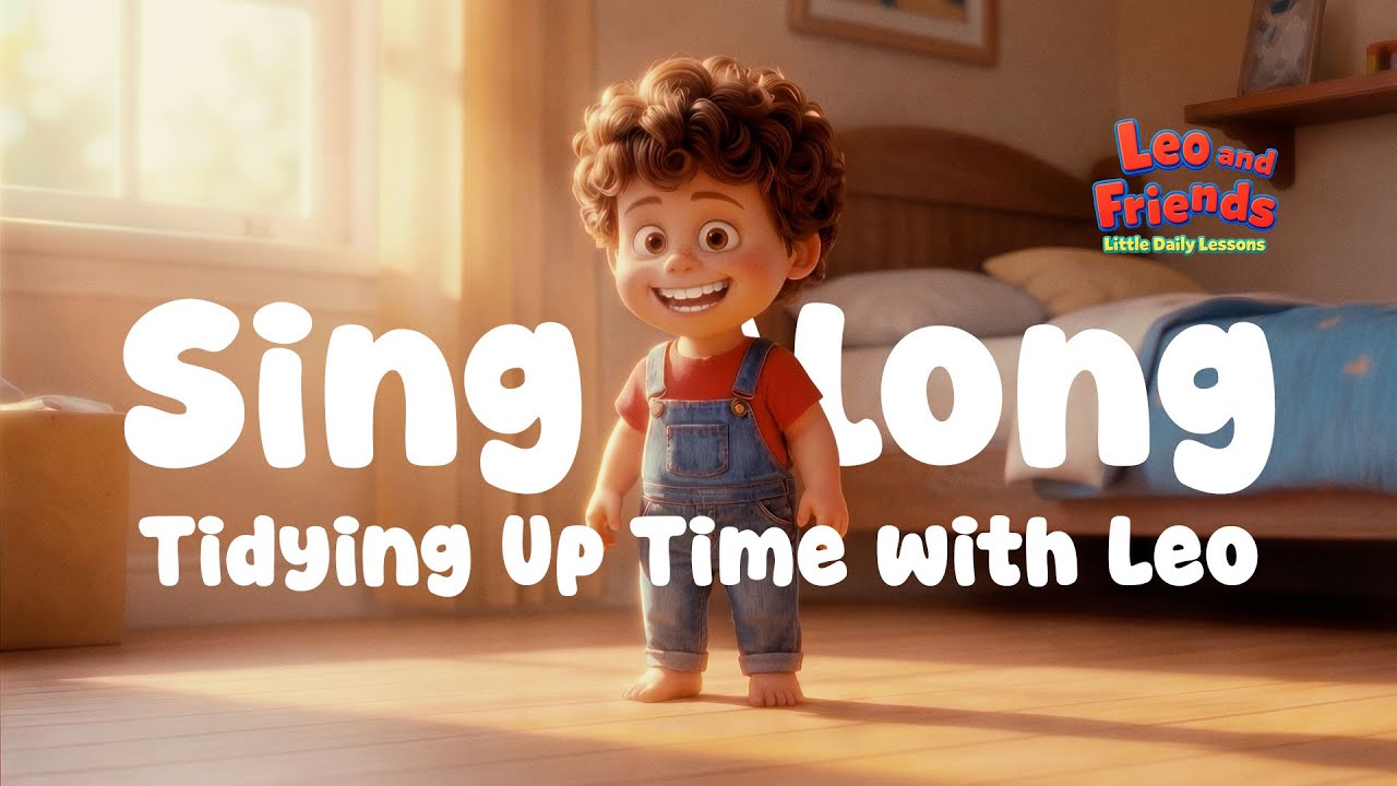 Подпевайте — Время уборки с Лео, Песенка о времени уборки | Лео и друзья, Маленькие ежедневные уроки