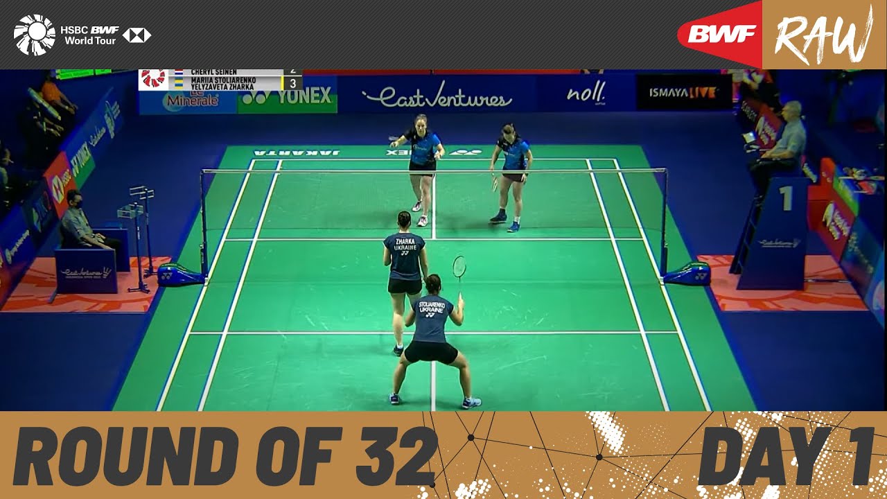 EAST VENTURES Indonesia Open 2022 Day 1 Court 1 Round of 32