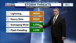 Stormy Pattern Returns: Here's the Latest on Alabama's Severe Weather Risk - CBS42 News @ 10pm