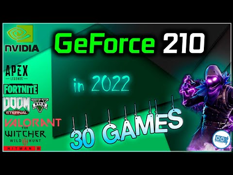 🍀Nvidia GeForce 210 1gb in 30 GAMES         |  (2021- 2024)