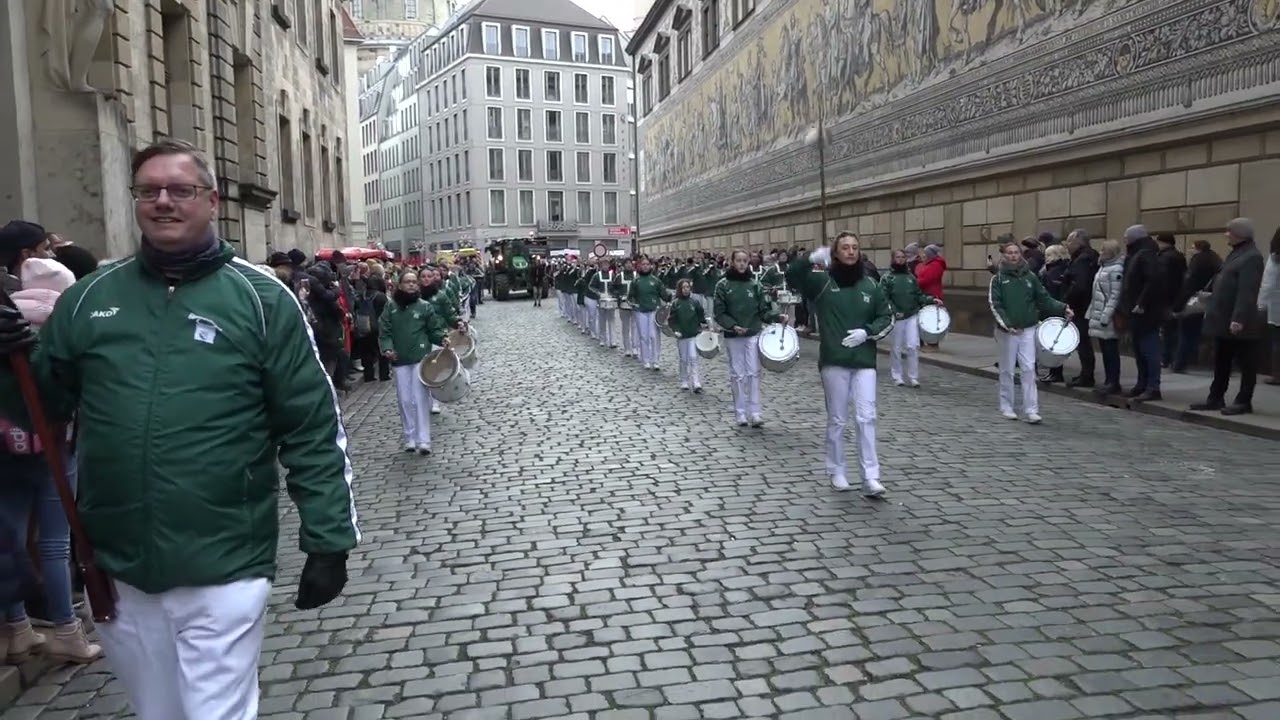 2024 Fanfarenzug Dresden e. V. beim Stollenfest