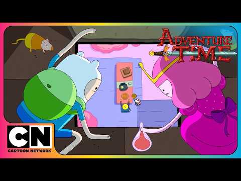 👑😱 Finn & Princess Bubblegum Fight to Take Back the Candy Kingdom! | Adventure Time