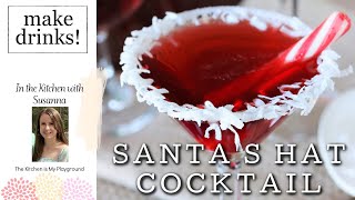 Santa's Hat Christmas Cocktail